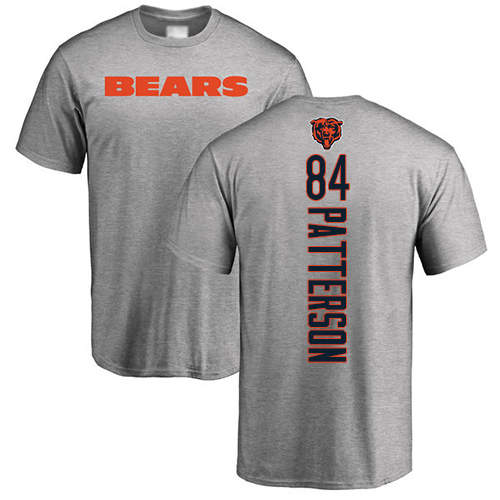 Chicago Bears Men Ash Cordarrelle Patterson Backer NFL Football #84 T Shirt